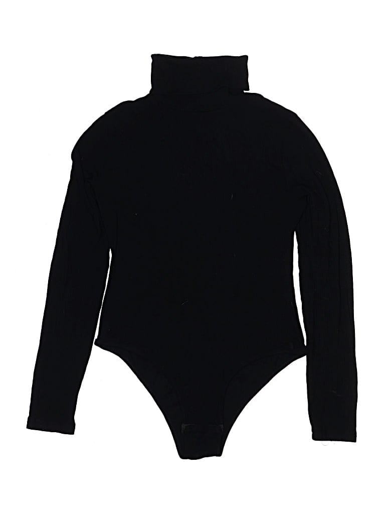 Pre-owned Reoria Bodysuit In Black