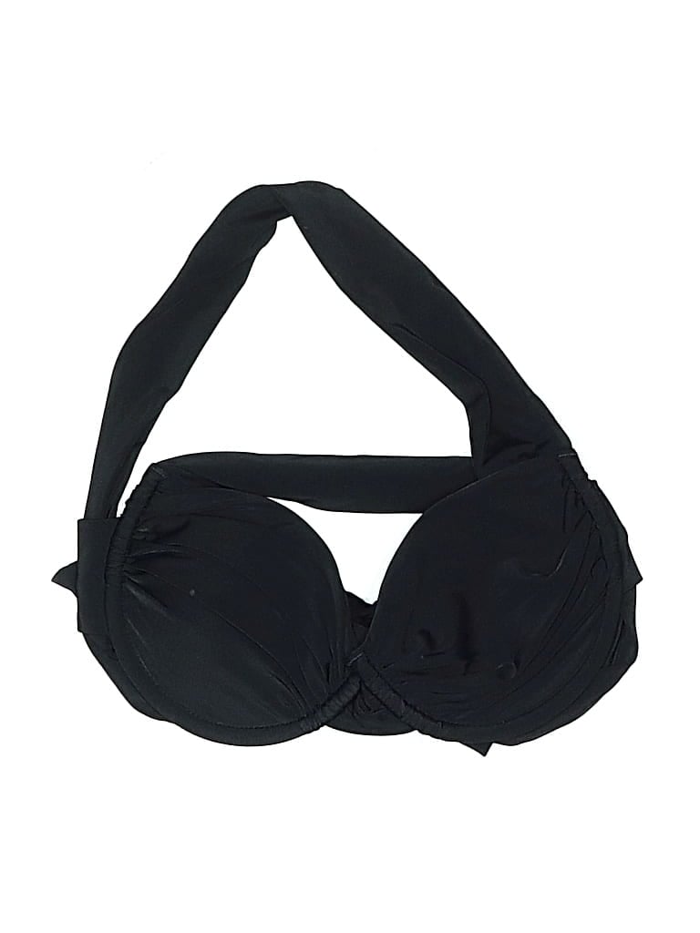 Pre-owned Unbranded Swimsuit Top Black Swimwear