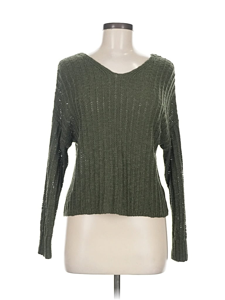 Pre-owned So Pullover Sweater In Green