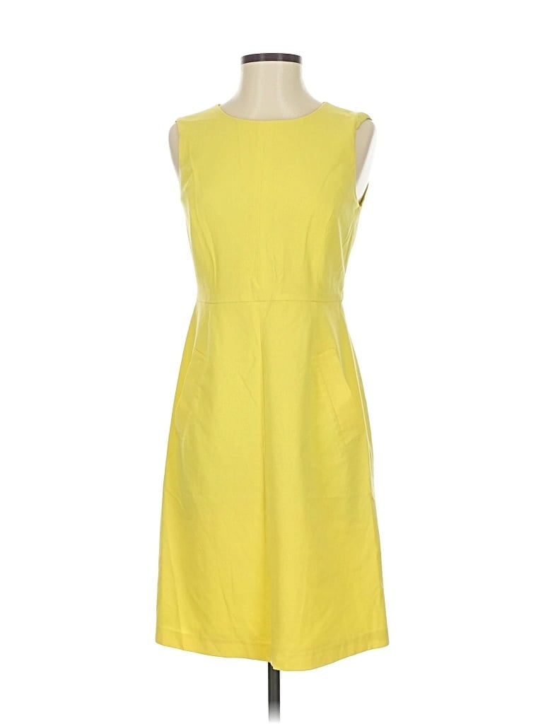Pre-owned Nine West Casual Dress In Yellow