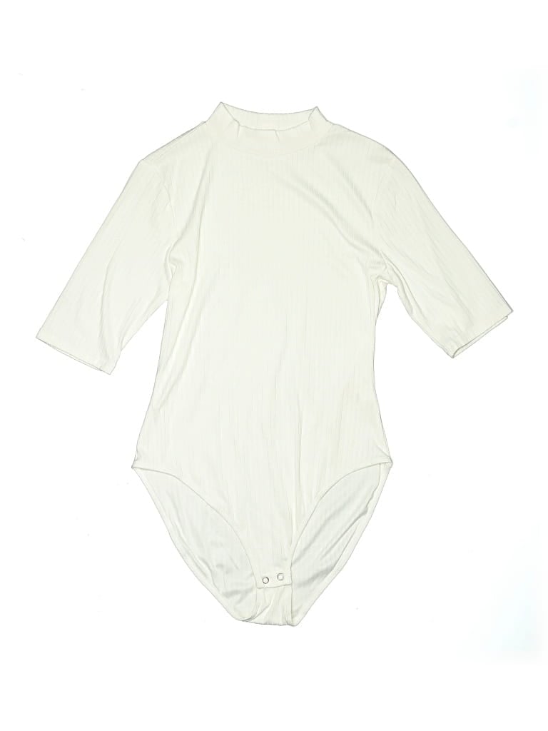 Pre-owned Ultra Flirt Bodysuit In White