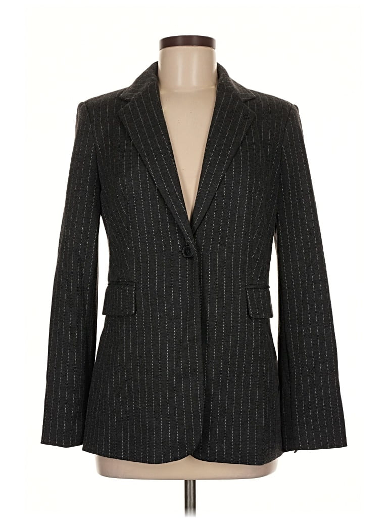 Pre-owned Tommy Hilfiger Blazer Jacket In Gray