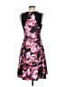 Robert Rodriguez 100% Polyester Floral Purple Cocktail Dress Size 4 - photo 2
