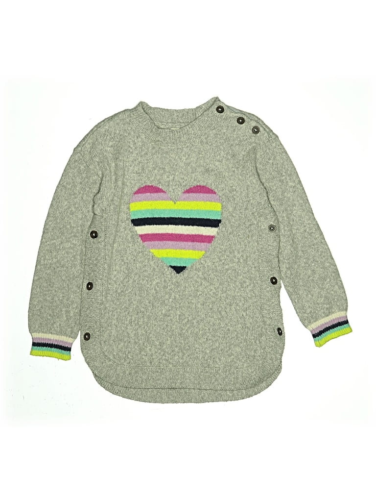 Pre-owned Hatley Kids' Pullover Sweater In Green