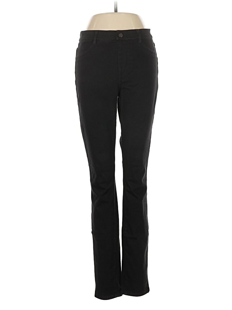 Pre-owned Uniqlo Jeggings In Black