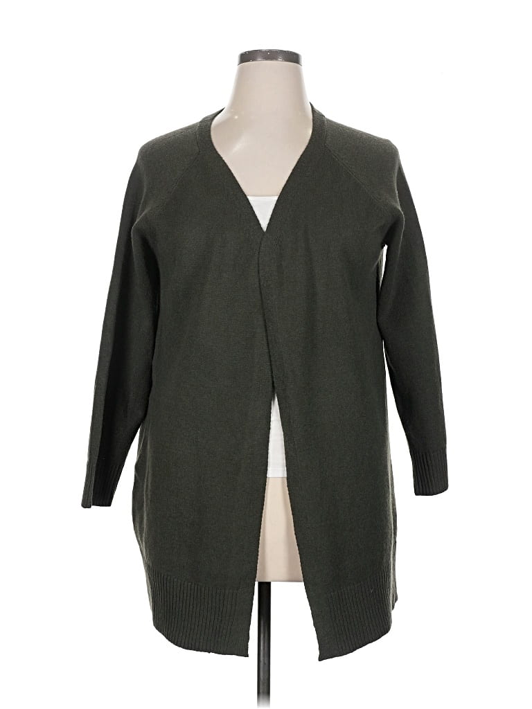 Pre-owned Sweet Romeo Cardigan Sweater In Green