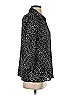 Stile Benetton Polka Dots Black 3/4 Sleeve Button-Down Shirt Size S (estimated) - photo 4