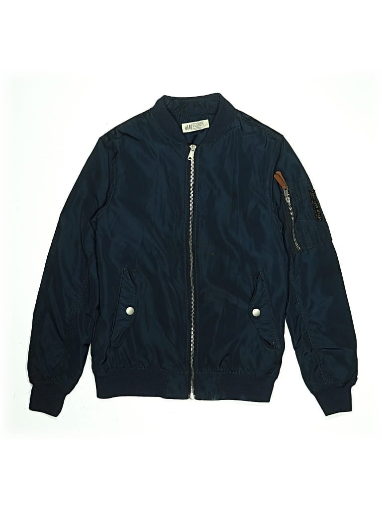 Pre-owned H&m Kids' Jacket In Blue