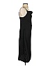 Norma Kamali 100% Polyester Solid Black Casual Dress Size S - photo 4