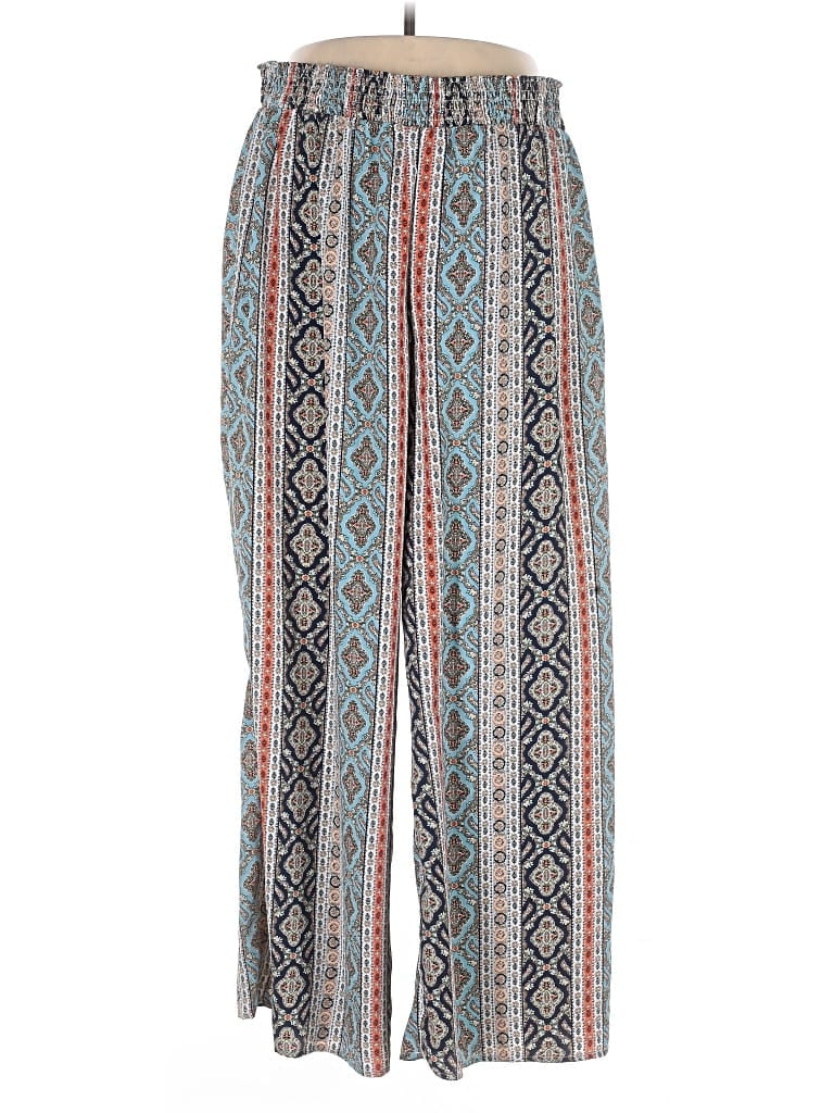 Pre-owned Shein Curve Casual Pants In Blue