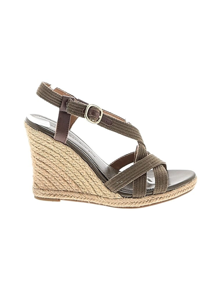 Pre-owned Banana Republic Wedges In Green