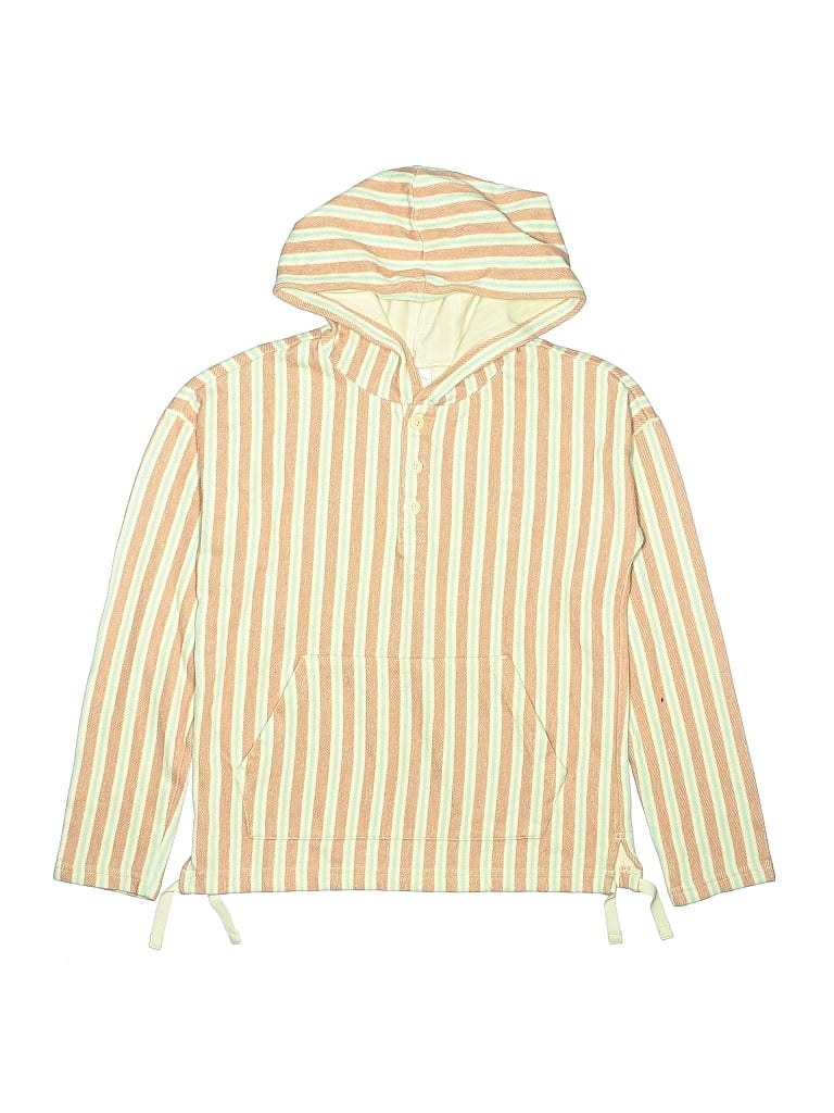 Pre-owned Hanna Andersson Kids' Pullover Hoodie In Yellow