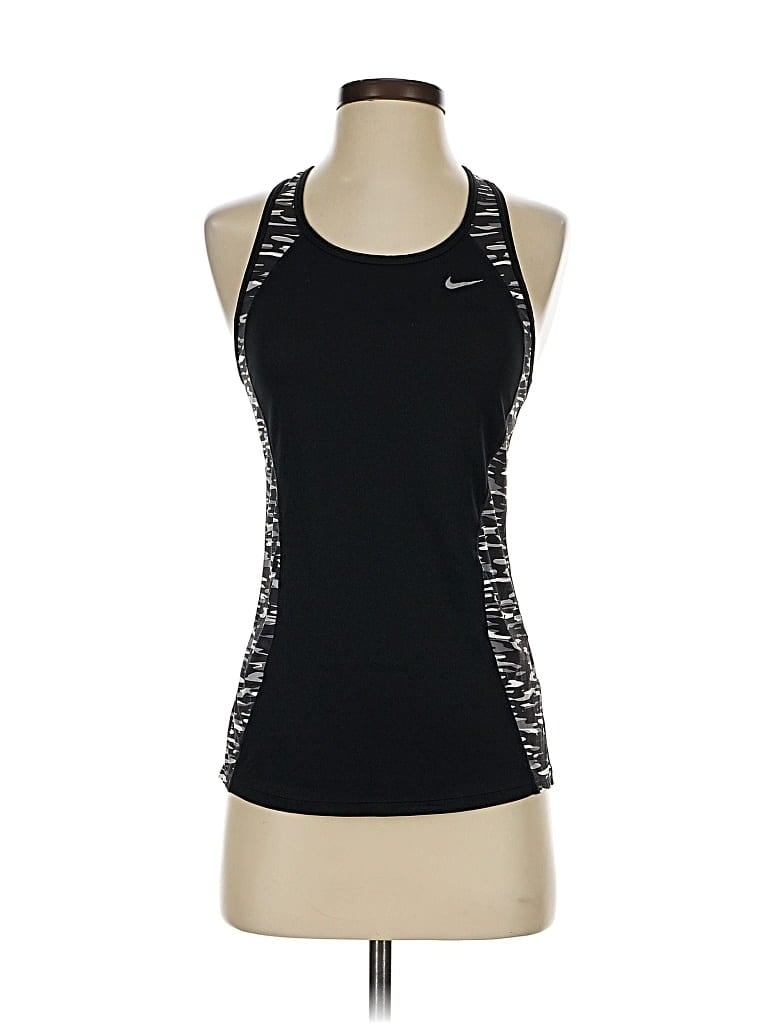 Pre-owned Nike Active Tank Top In Black
