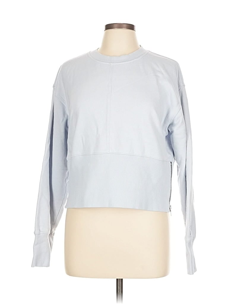 Pre-owned Dkny Sport Sweatshirt In Silver