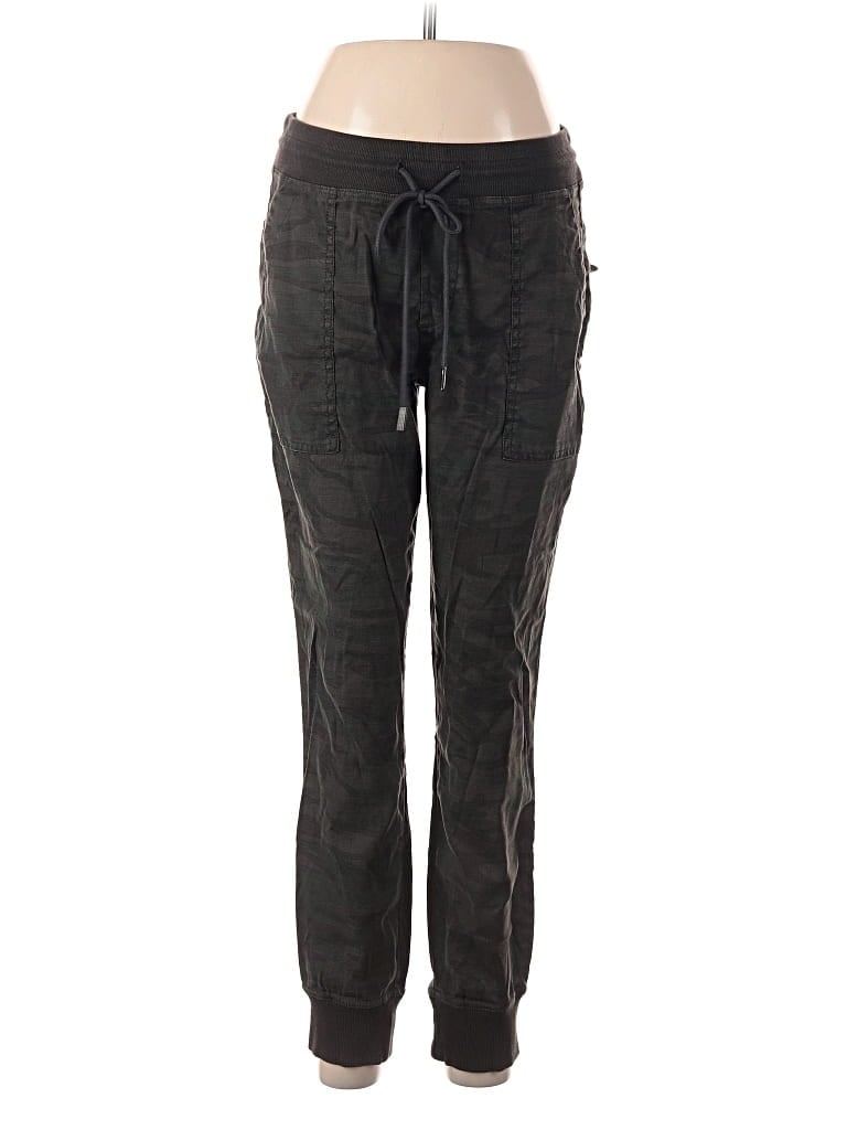 Pre-owned Level 99 Linen Pants In Green