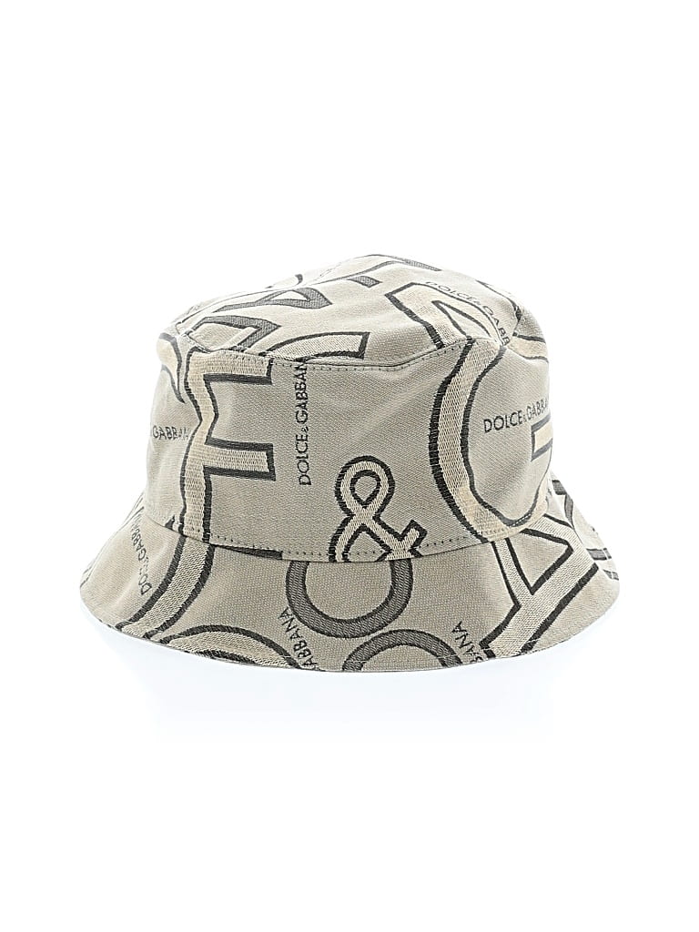 Pre-owned Dolce & Gabbana Sun Hat In Brown