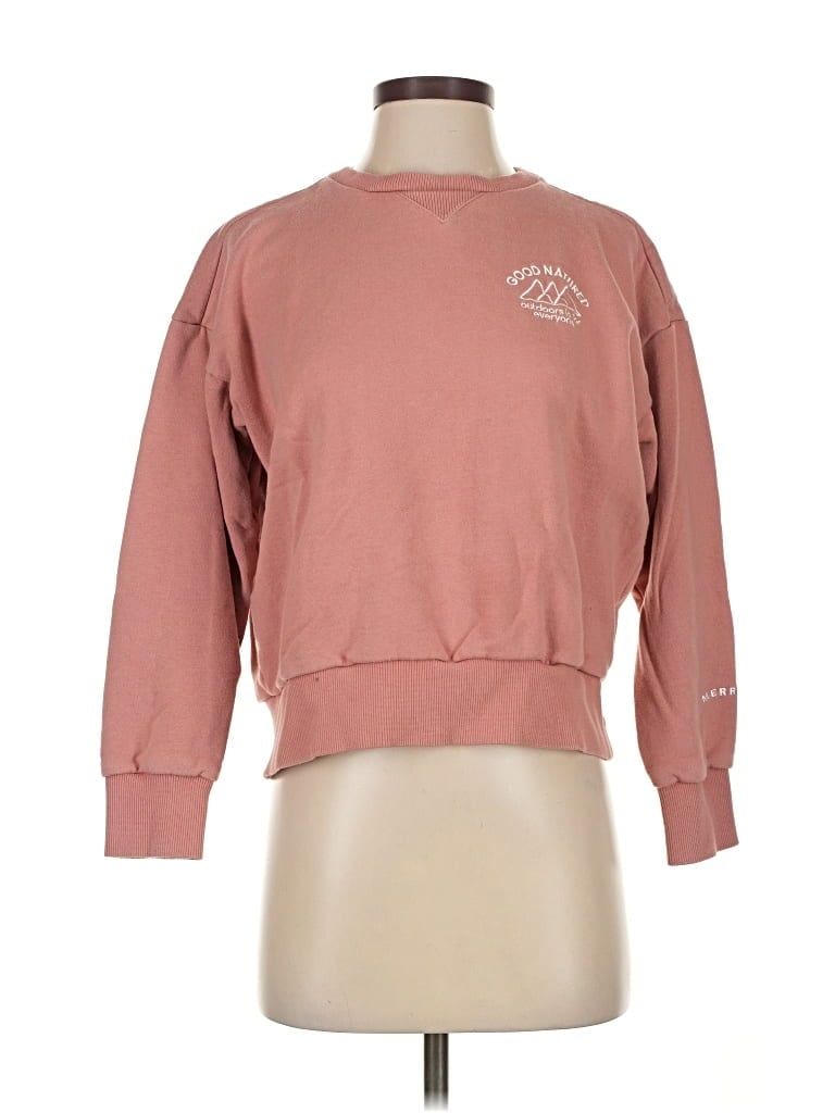 Pre-owned Merrell Sweatshirt In Pink