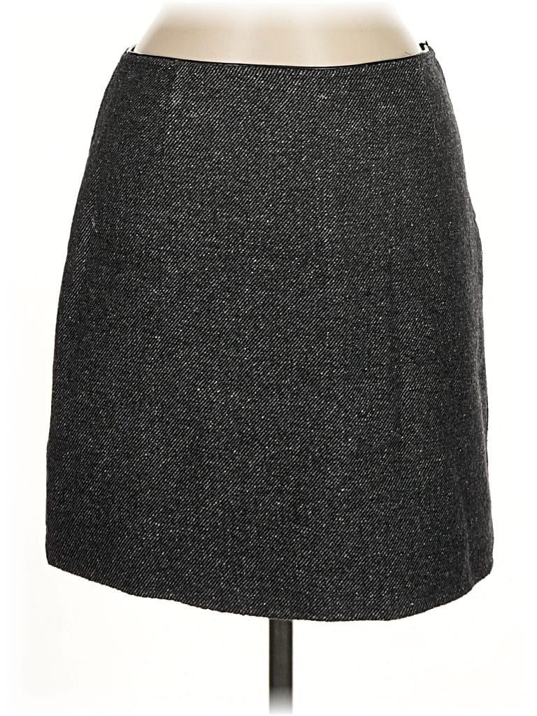 Pre-owned Elie Tahari Formal Skirt In Gray