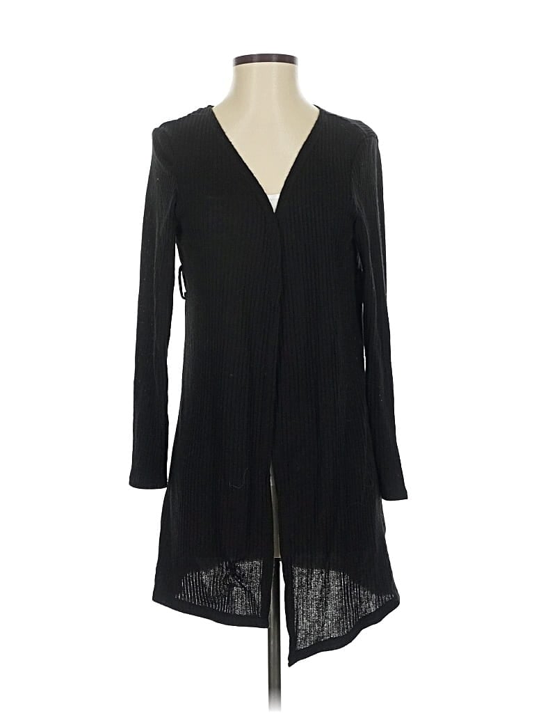 Pre-owned Unbranded Cardigan Sweater In Black