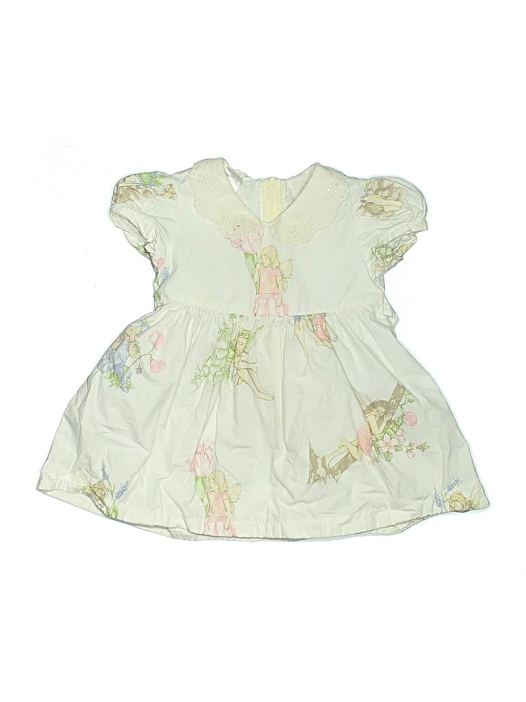 Pre-owned Assorted Brands Kids' Dress In White