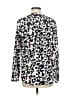 Talbots Animal Print Ivory Long Sleeve Blouse Size M - photo 2