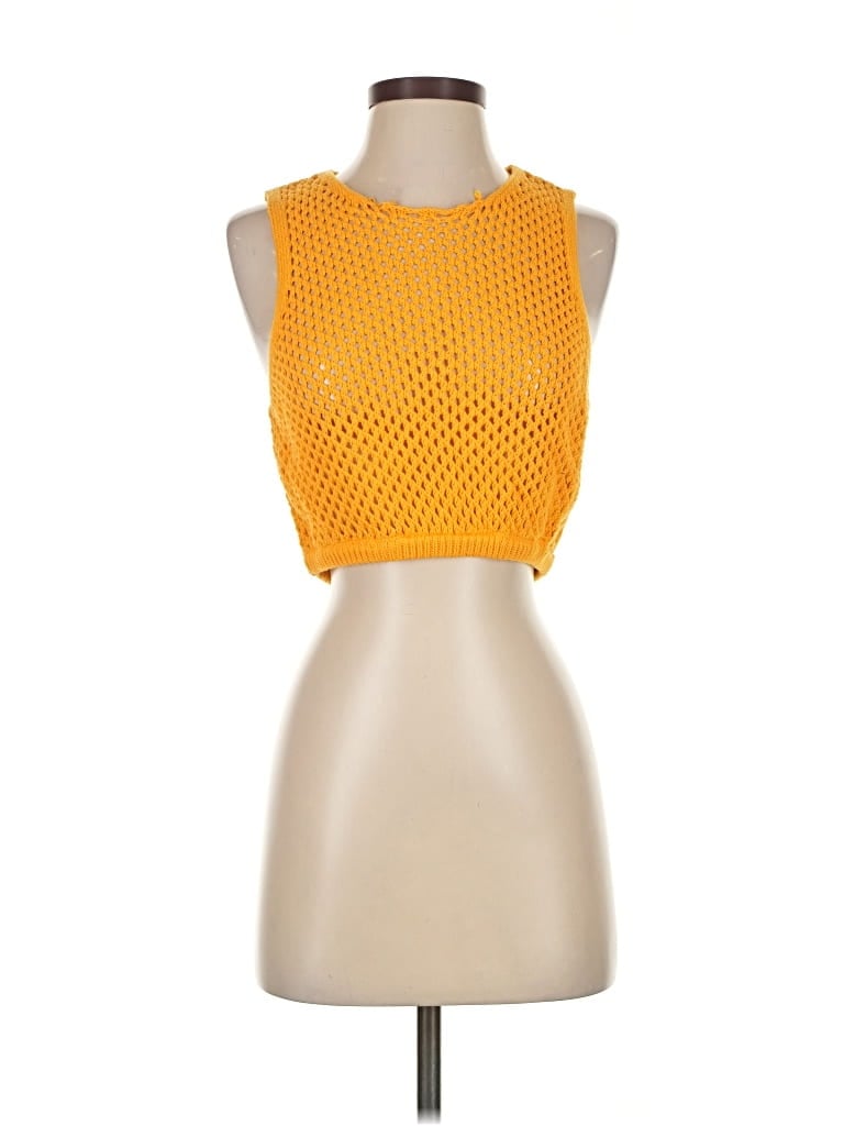 Weworewhat Pullover Sweater In Orange