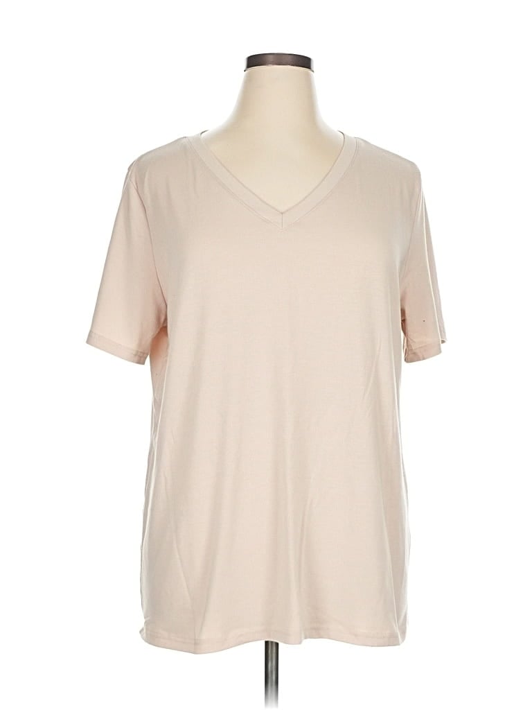 Pre-owned Unbranded Short Sleeve T-shirt In Brown