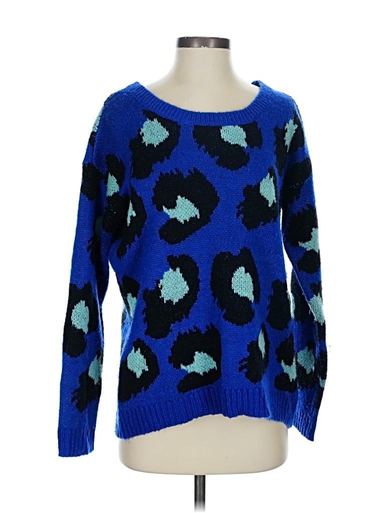 Pre-owned La Hearts Pullover Sweater In Blue