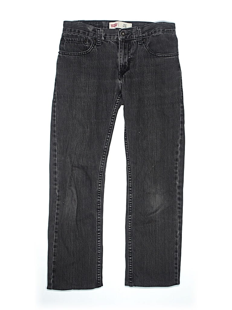 Pre-owned Levi's Kids'  Jeans In Gray