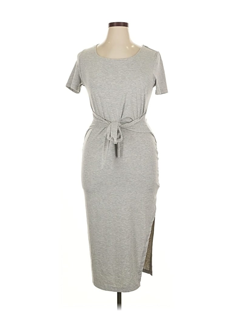 Pre-owned Epretty Casual Dress In Gray