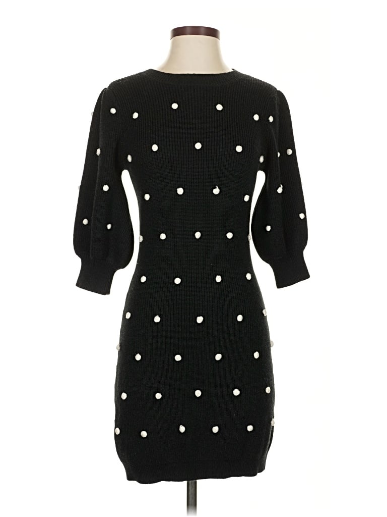 Pre-owned Saylor Cardigan Sweater In Black