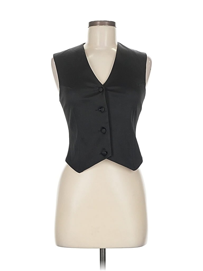 Pre-owned House Of Holland Tuxedo Vest In Black