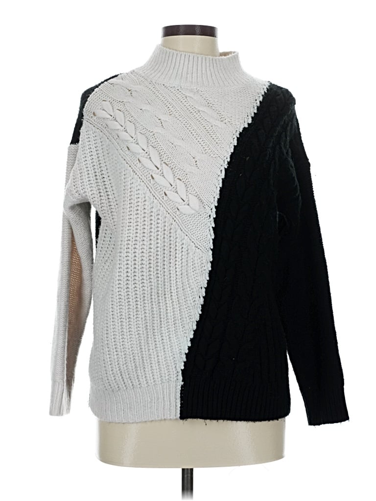 Pre-owned Simply Vera Vera Wang Pullover Sweater In Gray