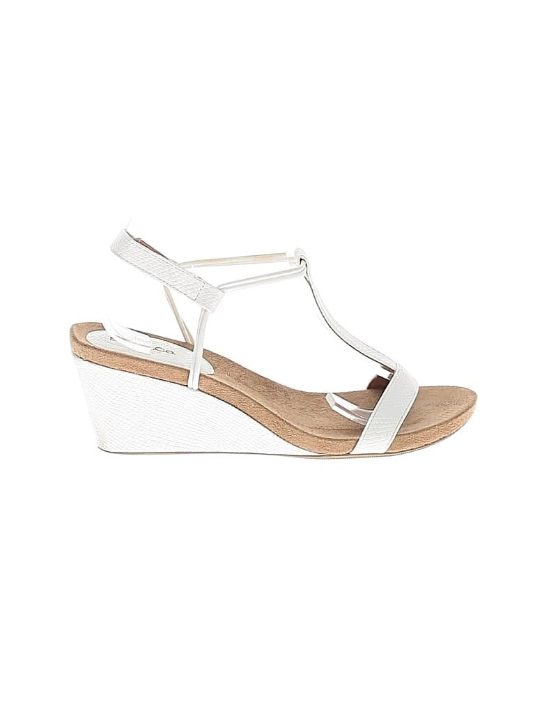 Pre-owned Style & Co Sandals In White