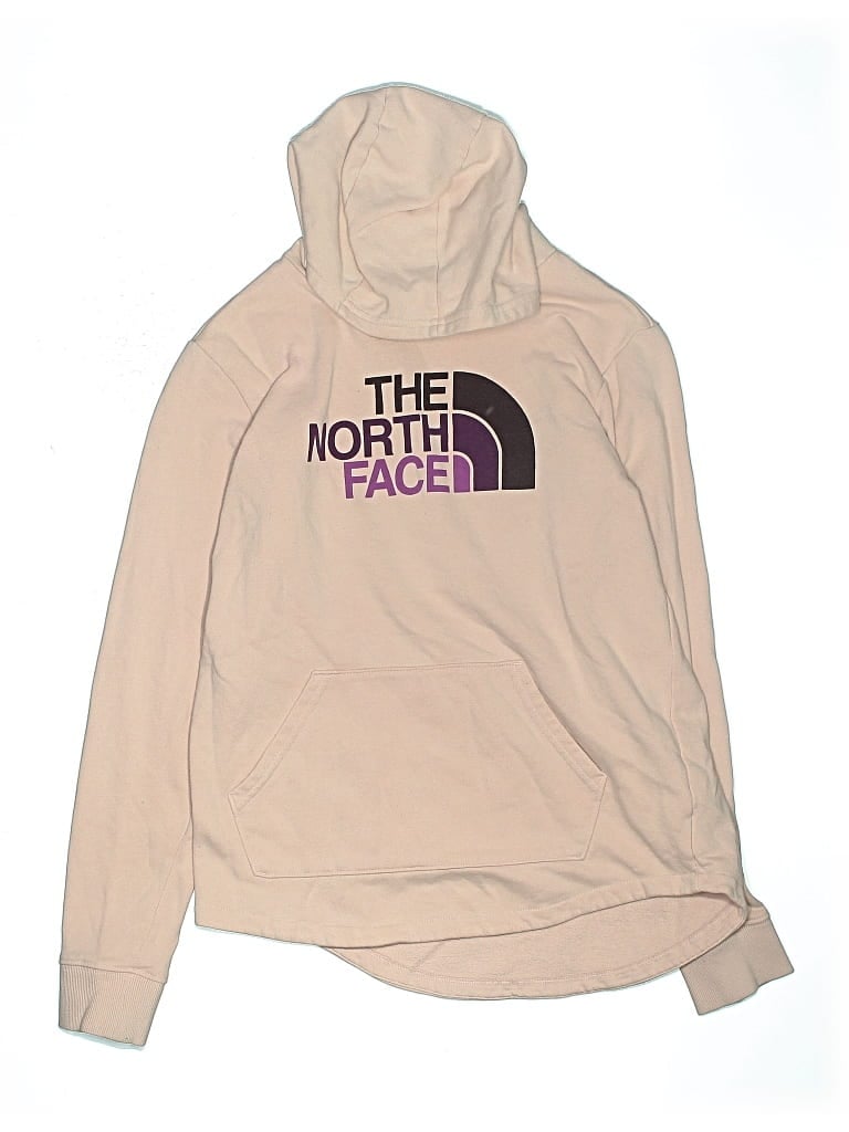 Pre-owned The North Face Kids' Pullover Hoodie In Brown