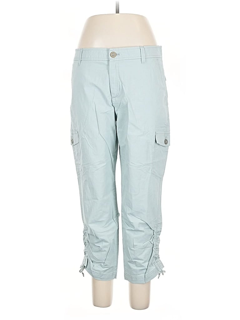 Pre-owned Eddie Bauer Cargo Pants In Blue