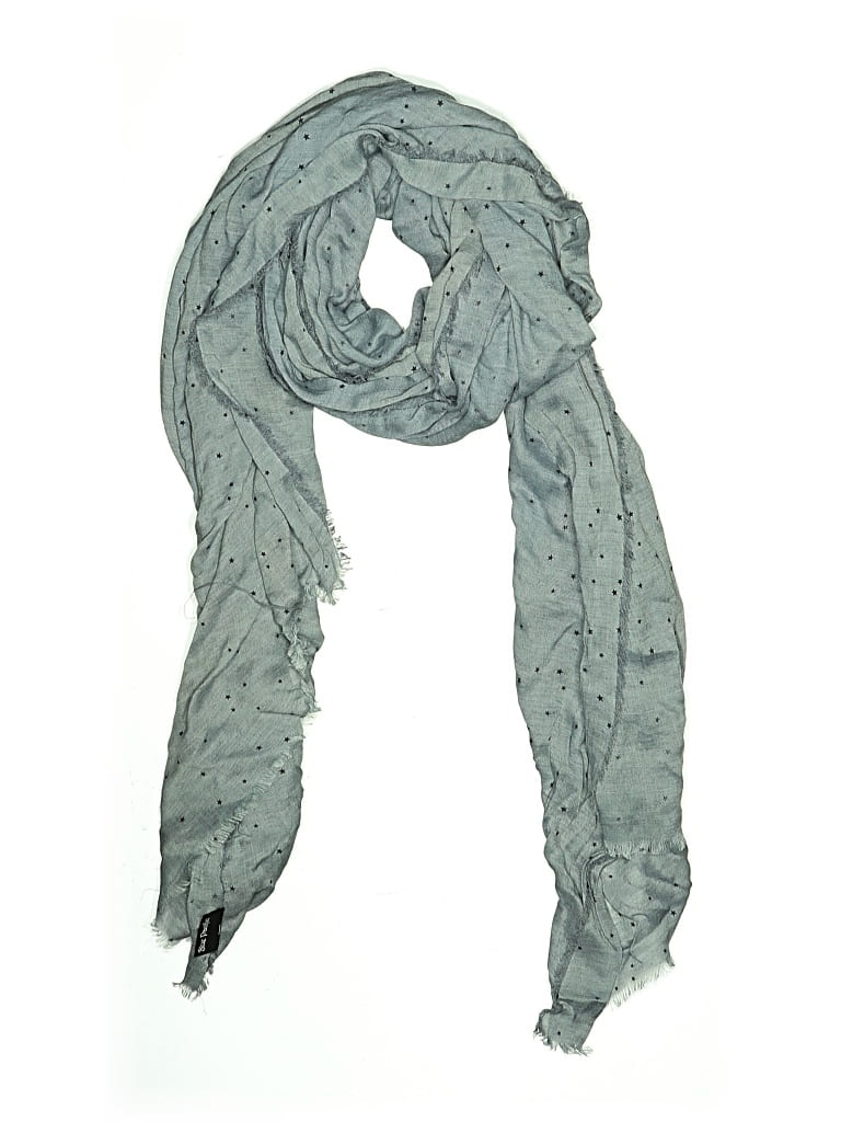 Pre-owned Blue Pacific Scarf In Gray