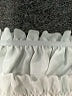 Unbranded 100% Polyester White Short Sleeve Blouse Size XXS (estimated) - photo 7