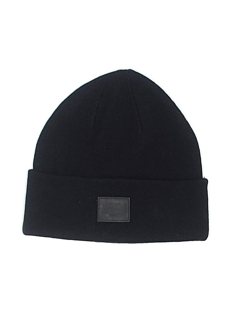 Pre-owned Divided By H&m Beanie Hat In Black