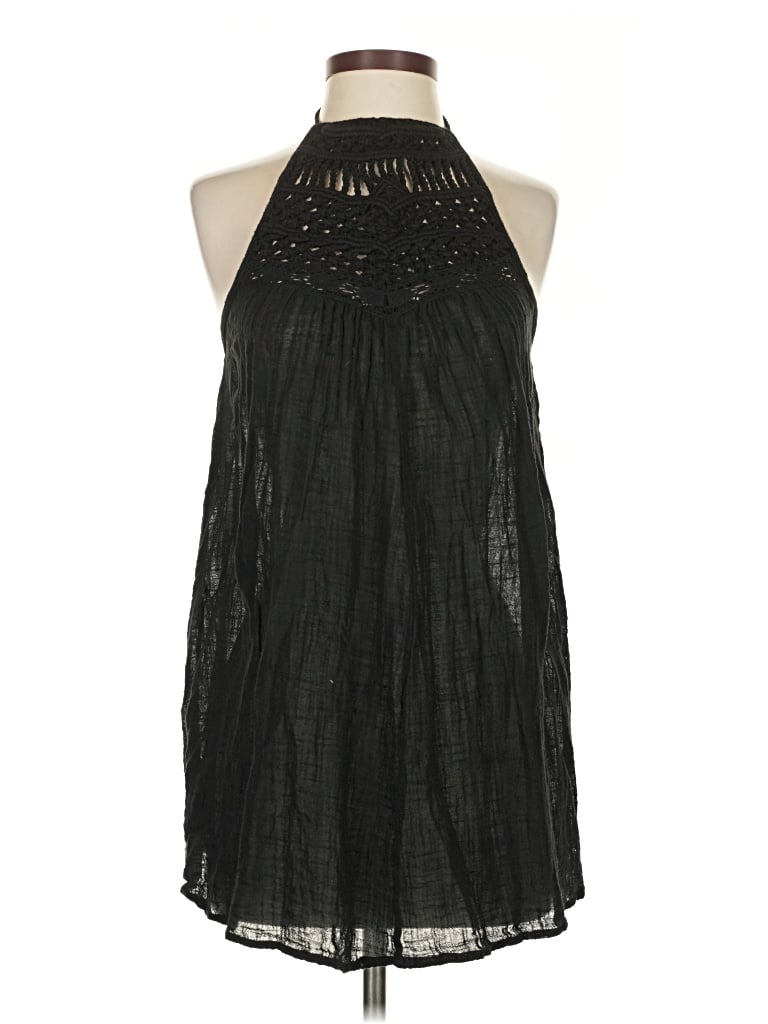 Pre-owned Polo By Ralph Lauren Tank Top Black Halter Neckline Tops