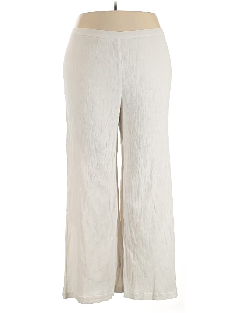 Pre-owned Ashro Casual Pants In White