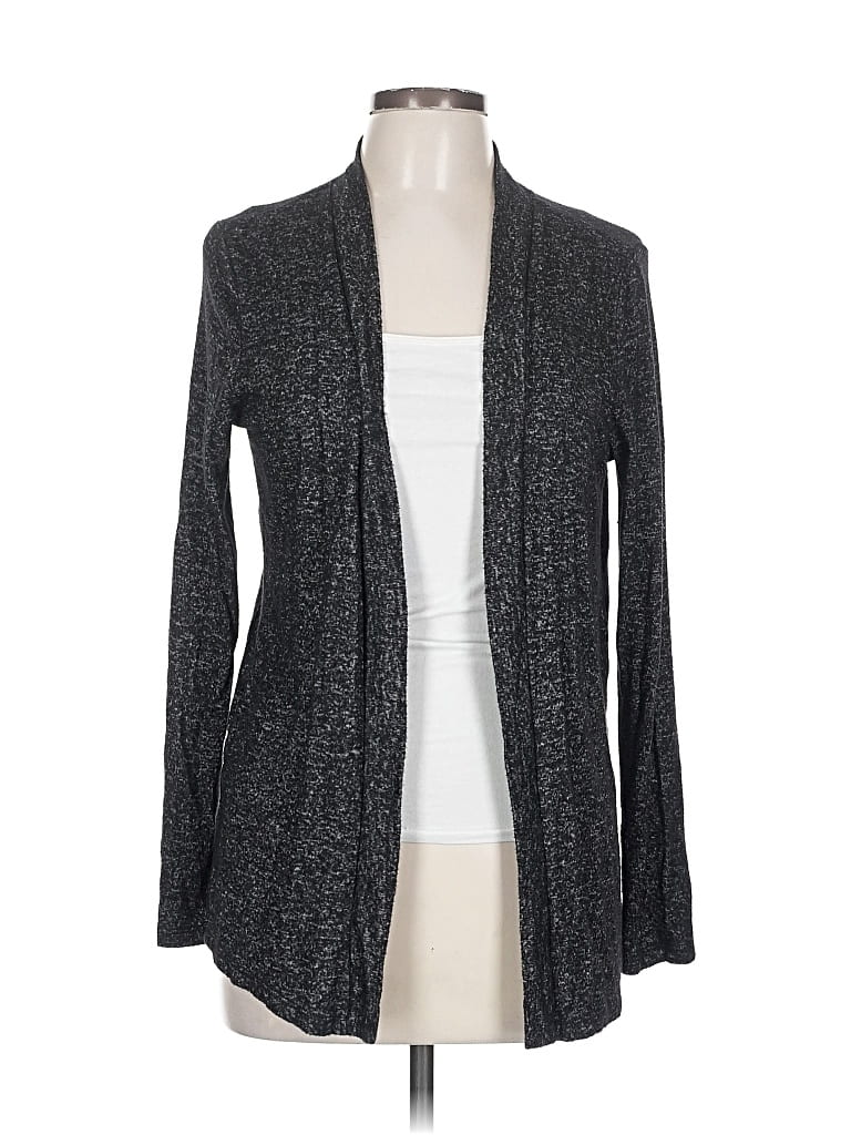 Pre-owned Mix By 41 Hawthorn Cardigan Sweater In Gray