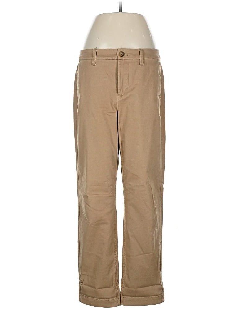 Pre-owned J.crew Factory Store Khaki Pant In Brown
