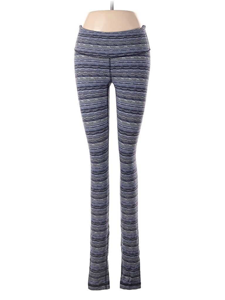 Pre-owned Lululemon Athletica Leggings In Blue