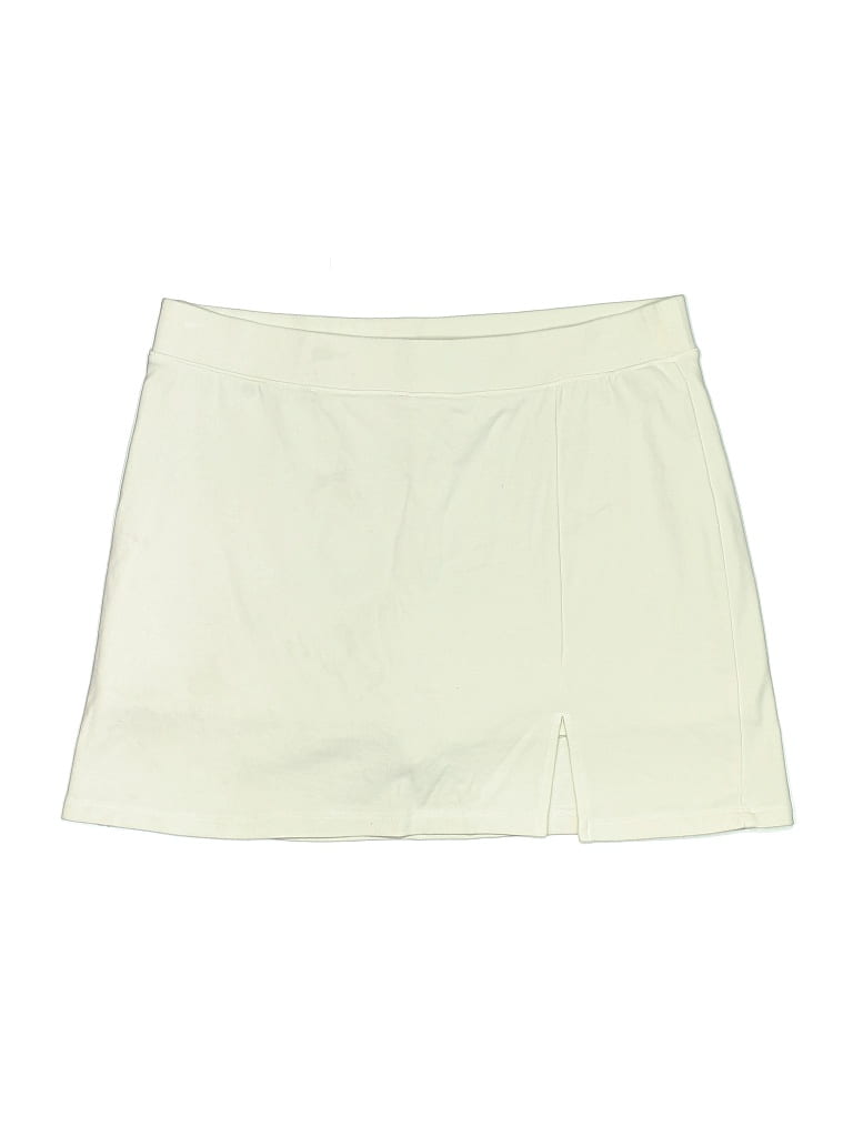 Pre-owned Forever 21 Skort In White