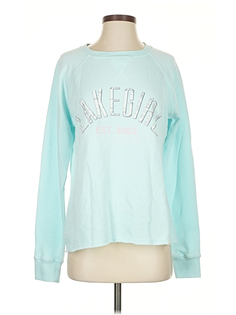 Pre-owned Assorted Brands Sweatshirt In Blue