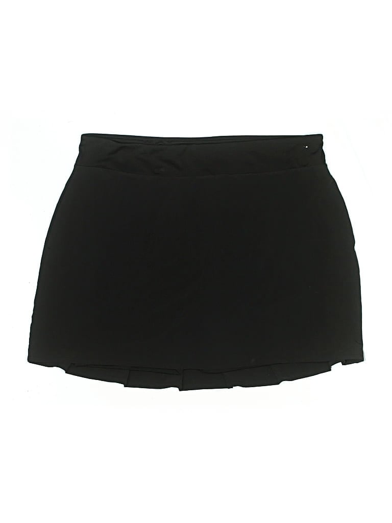 Pre-owned Pebble Beach Active Skort In Black