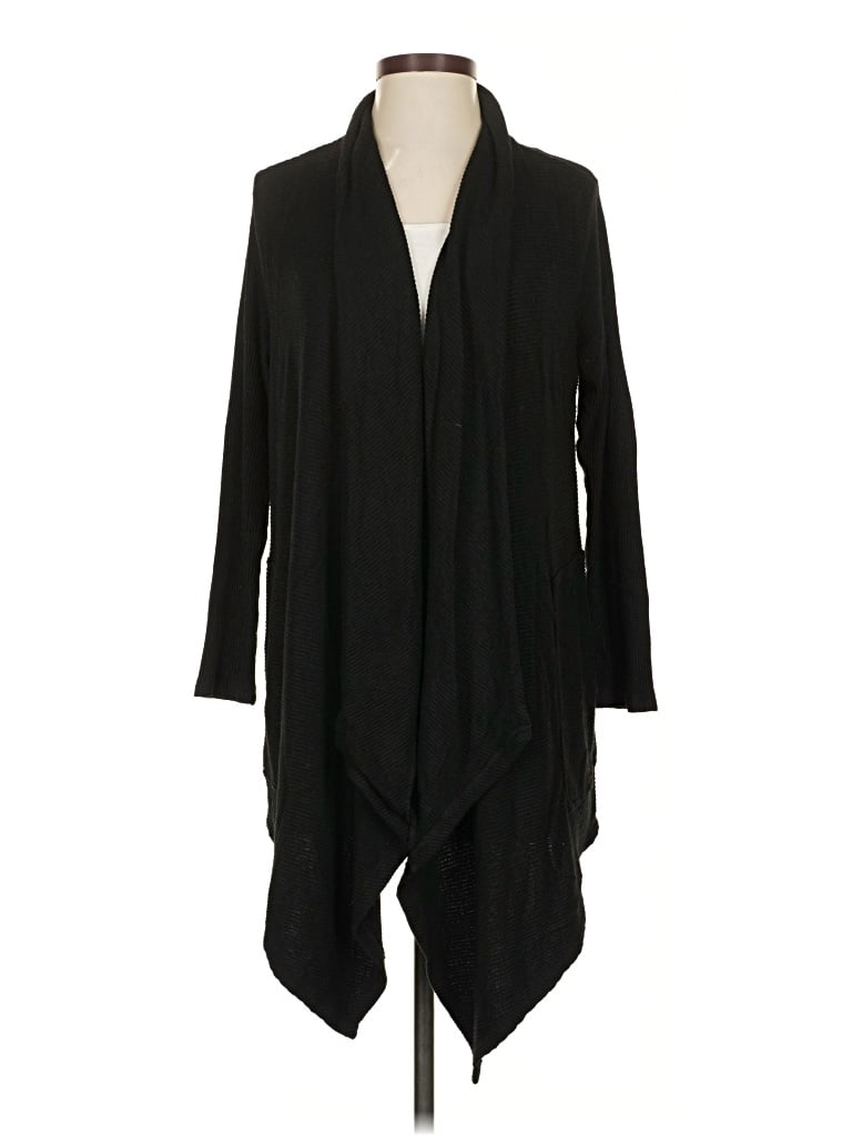 Pre-owned Velvet By Graham & Spencer Cardigan Sweater In Black