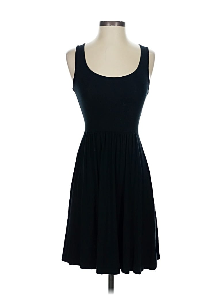 Pre-owned Frenchi Casual Dress In Black