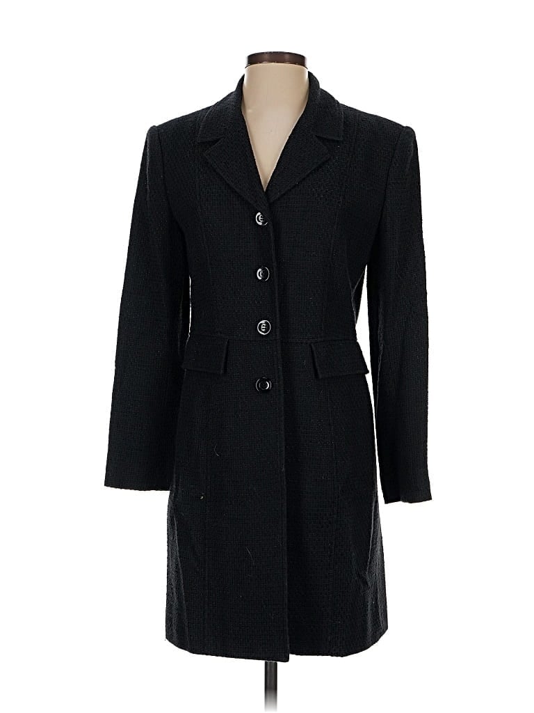 Pre-owned Bebe Coat In Black